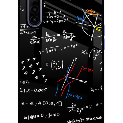 Mathematics Formula Realme 6/6i Glass Case