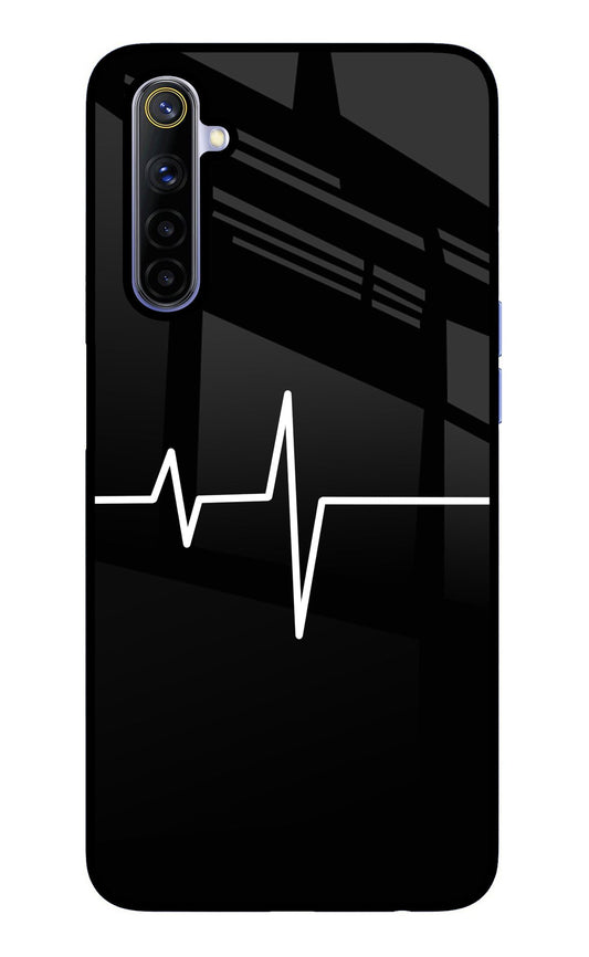 Heart Beats Realme 6/6i Glass Case