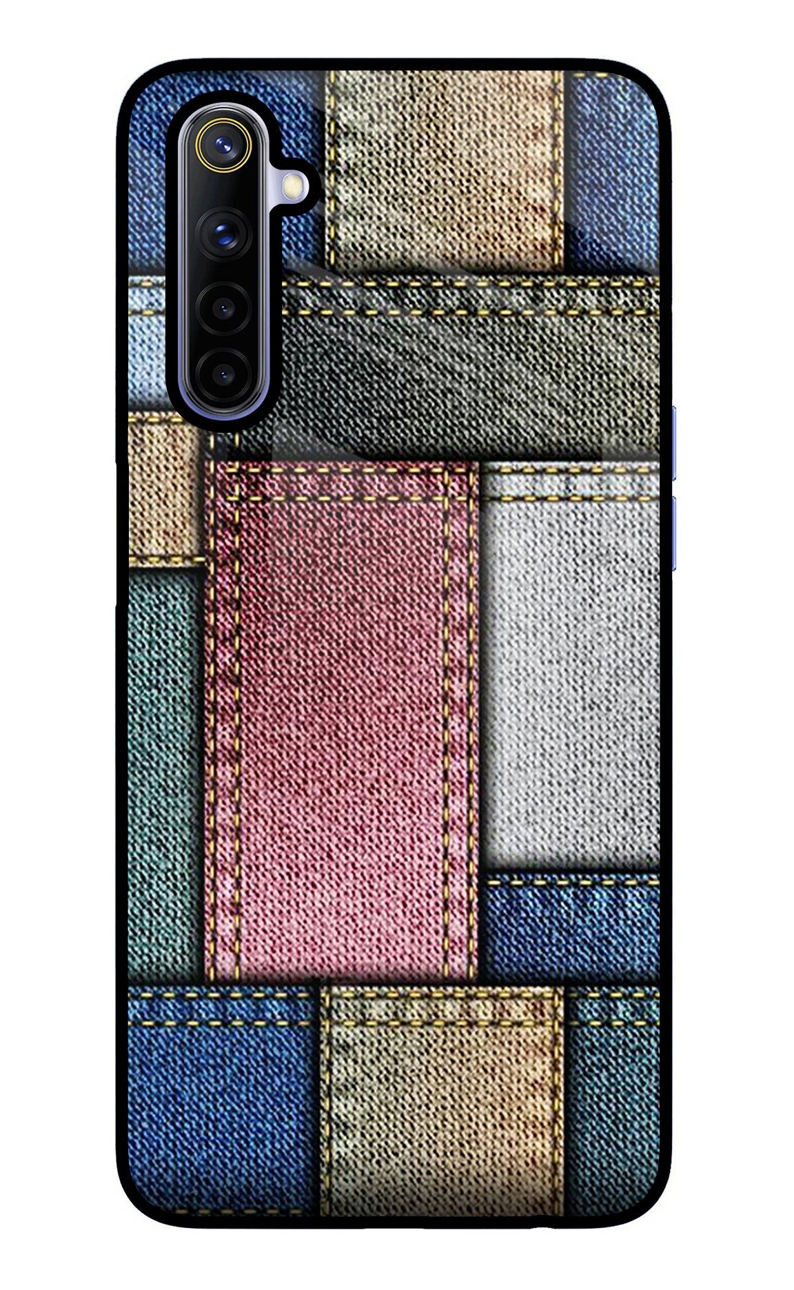 Multicolor Jeans Realme 6/6i Back Cover