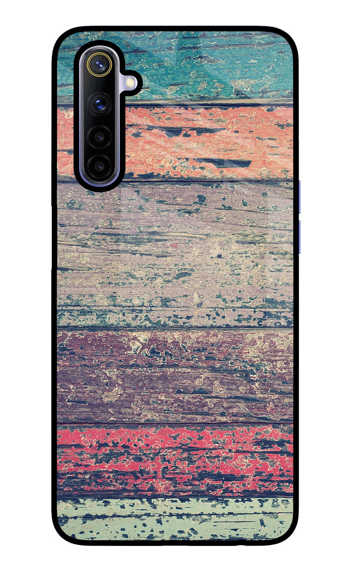 Colourful Wall Realme 6/6i Glass Case Back Cover by Casekaro