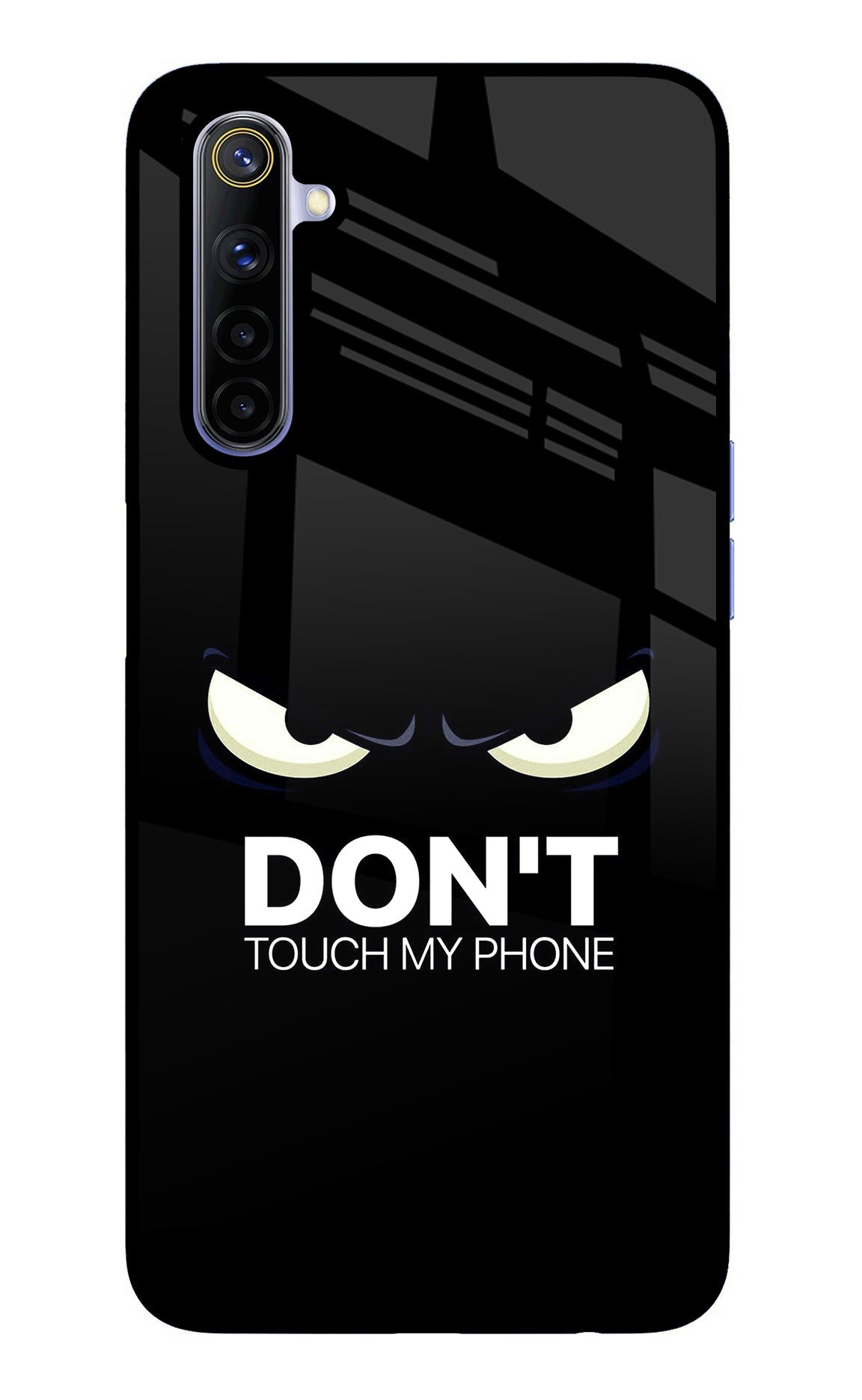 Don'T Touch My Phone Realme 6/6i Glass Case