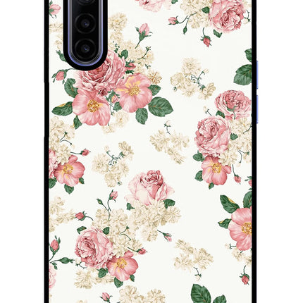 Flowers Realme 6/6i Glass Case