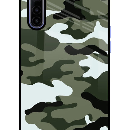 Camouflage Realme 6/6i Glass Case