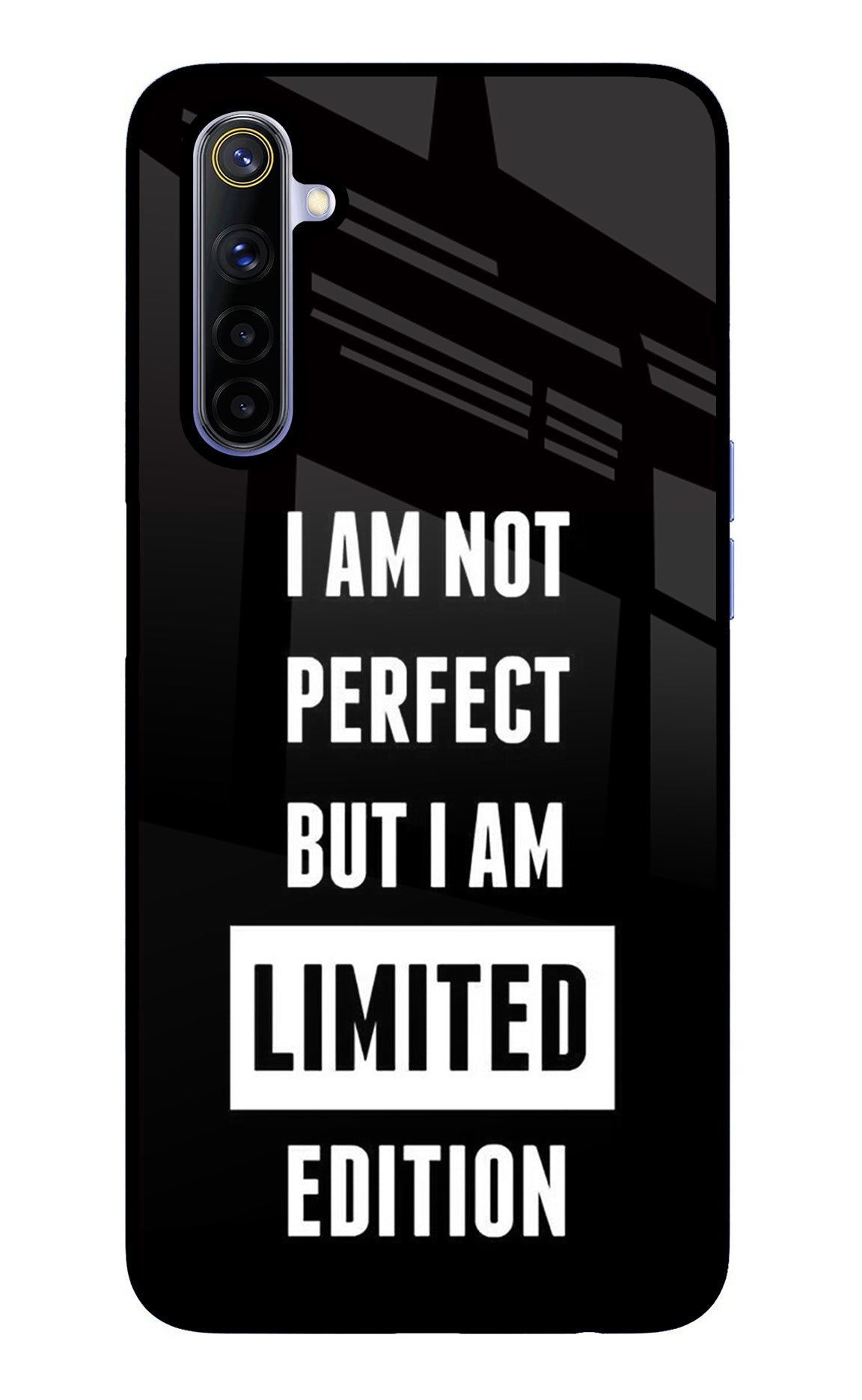 I Am Not Perfect But I Am Limited Edition Realme 6/6i Back Cover