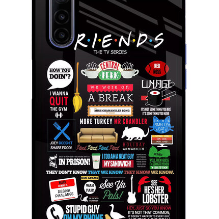 FRIENDS Realme 6/6i Glass Case Back Cover by Casekaro