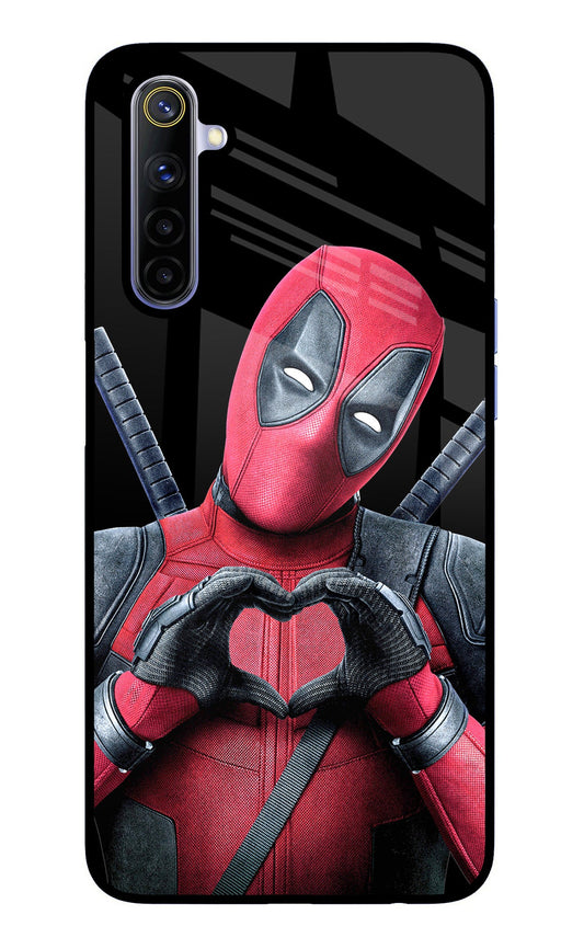 Deadpool Realme 6/6i Glass Case