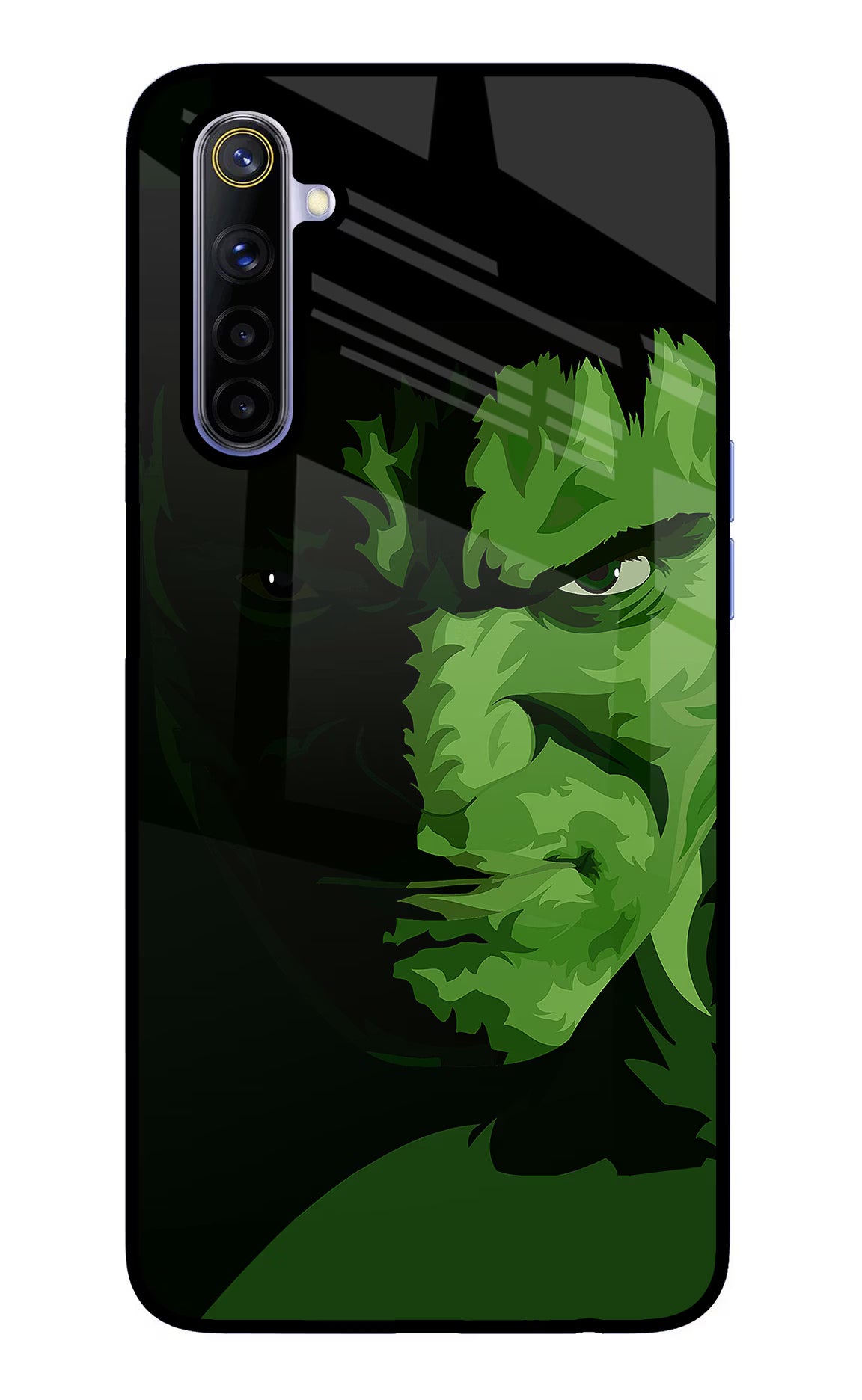 HULK Realme 6/6i Glass Case Back Cover by Casekaro