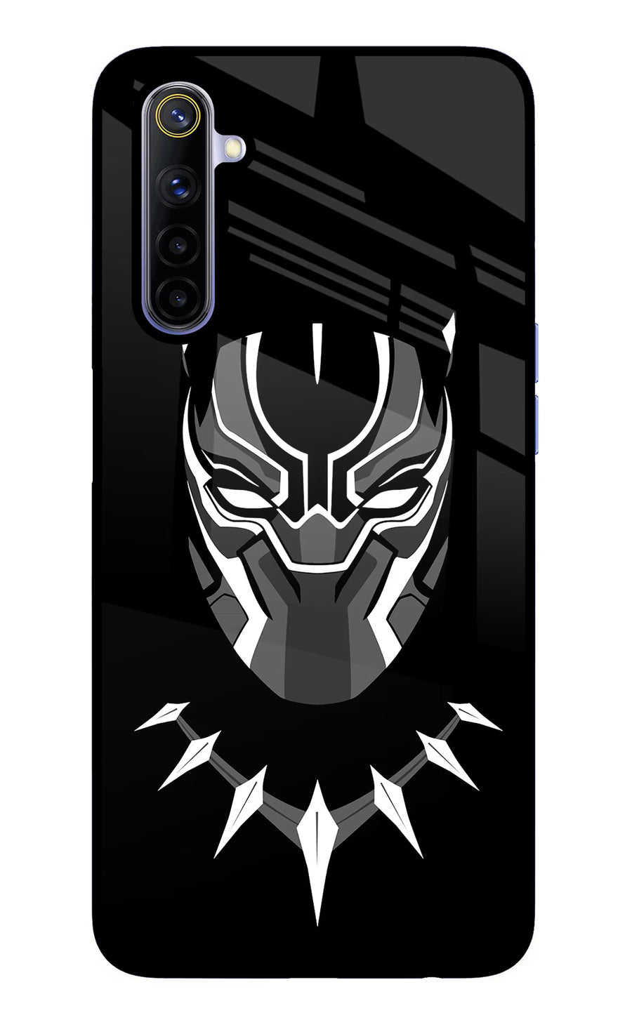 Black Panther Realme 6/6i Back Cover, Glass case