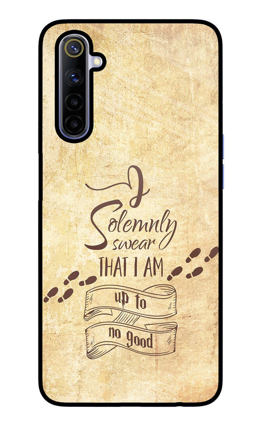 I Solemnly swear that i up to no good Realme 6/6i Glass Case