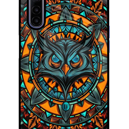 Angry Owl Art Realme 6/6i Glass Case Back Cover by Casekaro