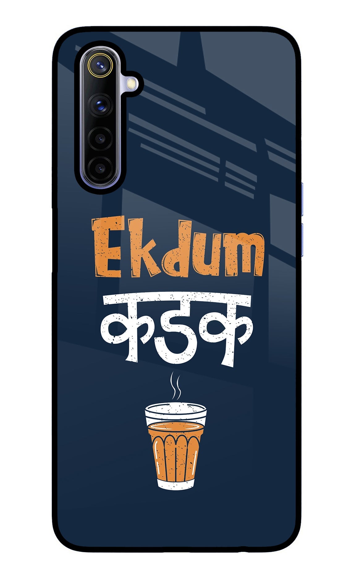 Ekdum Kadak Chai Realme 6/6i Glass Case