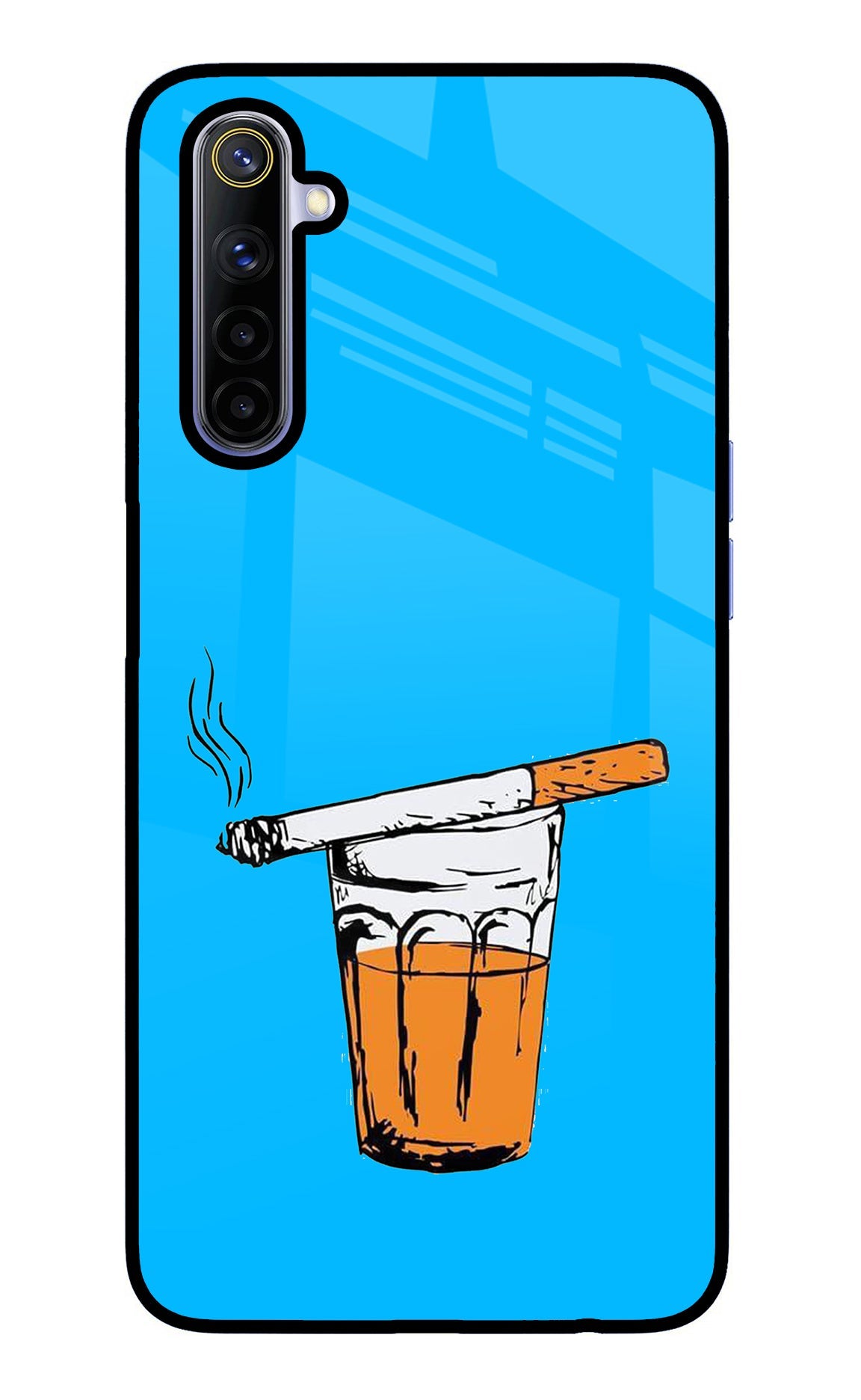 Chai Sutta Realme 6/6i Glass Case