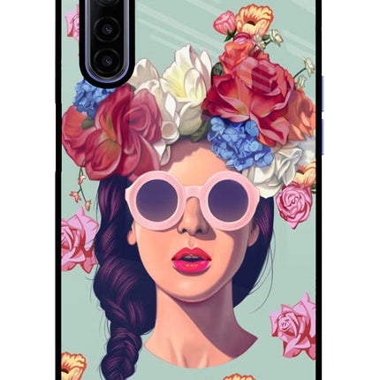 Pretty Girl Realme 6/6i Glass Case Back Cover by Casekaro