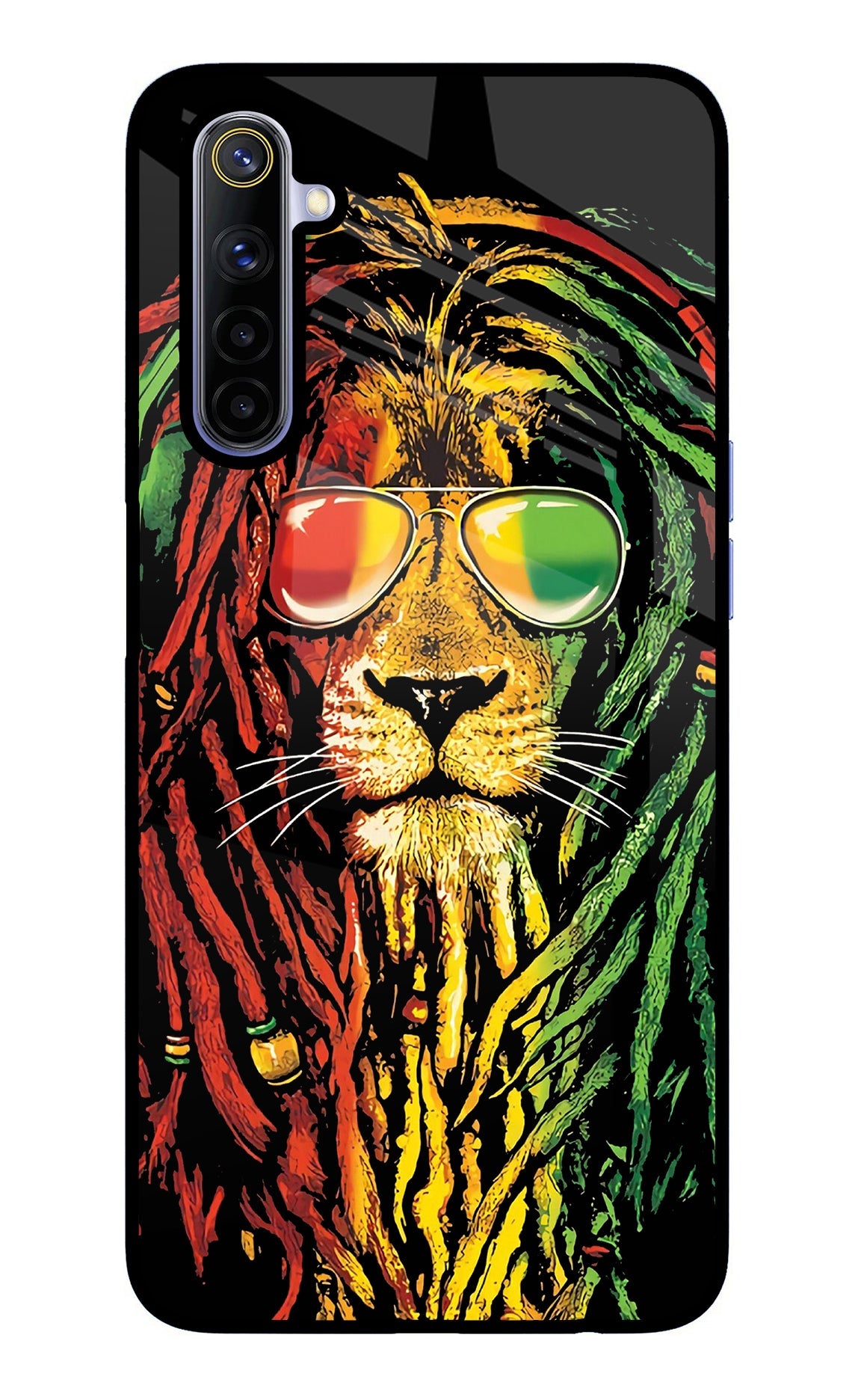 Rasta Lion Realme 6/6i Back Cover