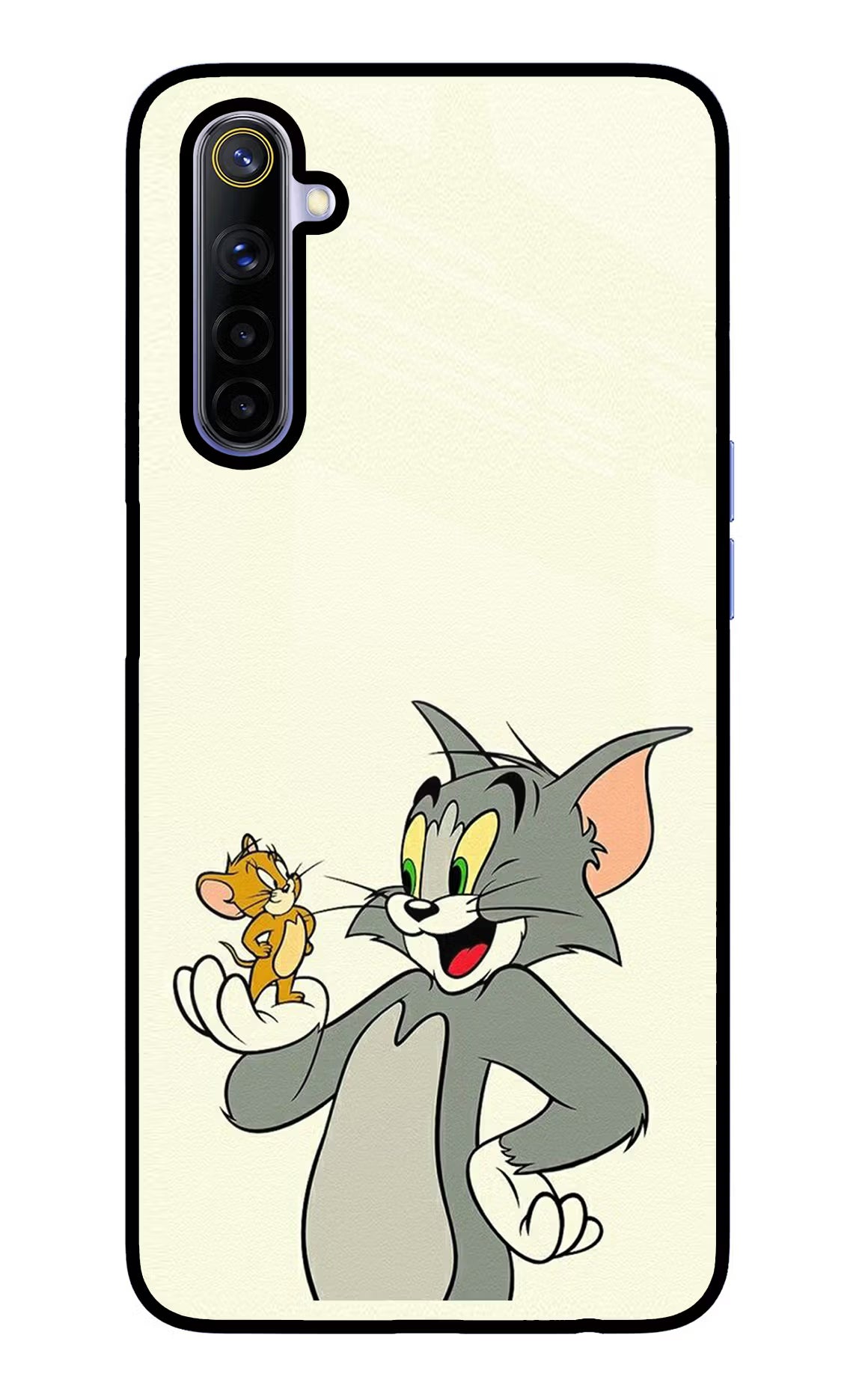 Tom & Jerry Realme 6/6i Glass Case Back Cover by Casekaro