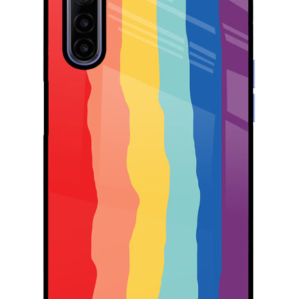 Rainbow Realme 6/6i Glass Case Back Cover by Casekaro
