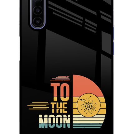 To the Moon Realme 6/6i Glass Case