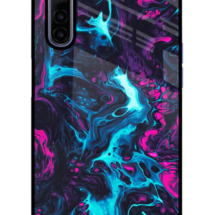 Abstract Realme 6/6i Glass Case Back Cover by Casekaro