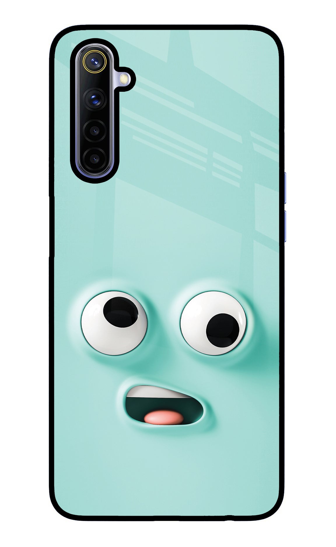 Funny Cartoon Realme 6/6i Glass Case