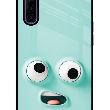 Funny Cartoon Realme 6/6i Glass Case Back Cover by Casekaro
