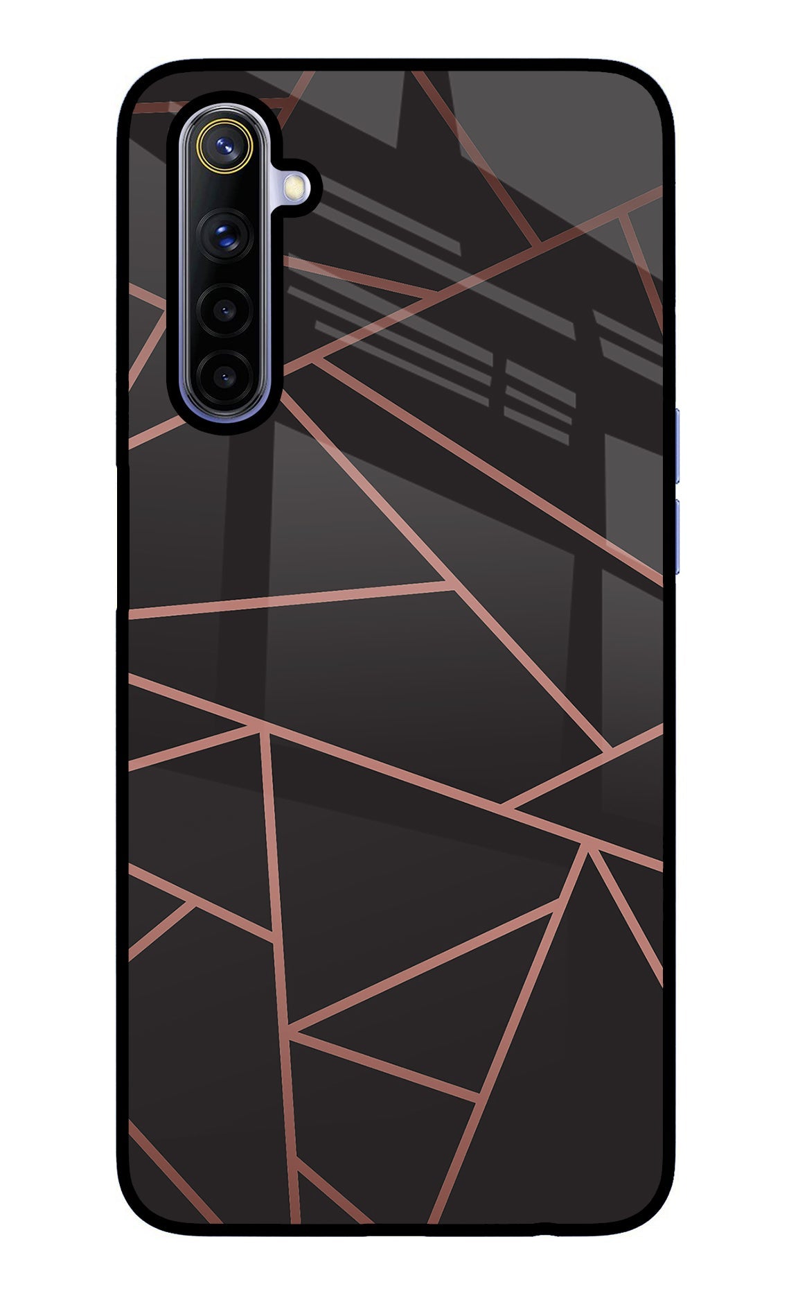 Geometric Pattern Realme 6/6i Glass Case