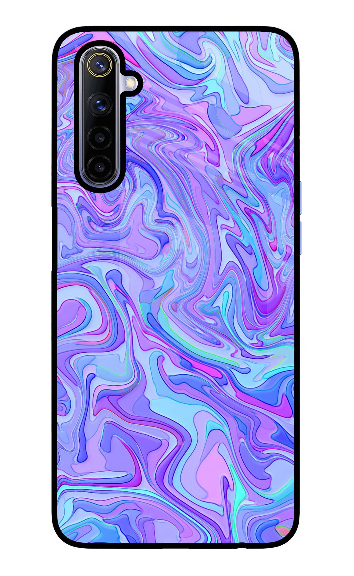 Glitter Realme 6/6i Glass Case