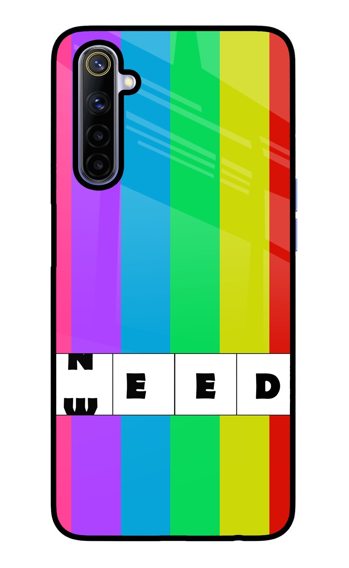 Need Weed Realme 6/6i Glass Case