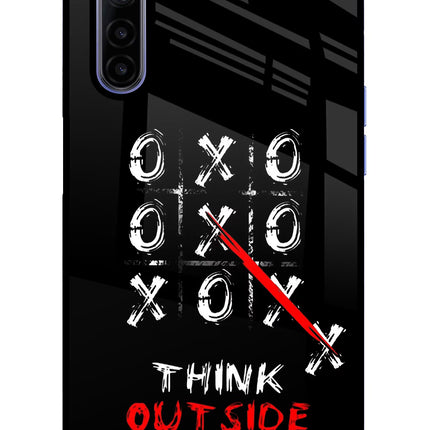 Think out of the BOX Realme 6/6i Glass Case Back Cover by Casekaro