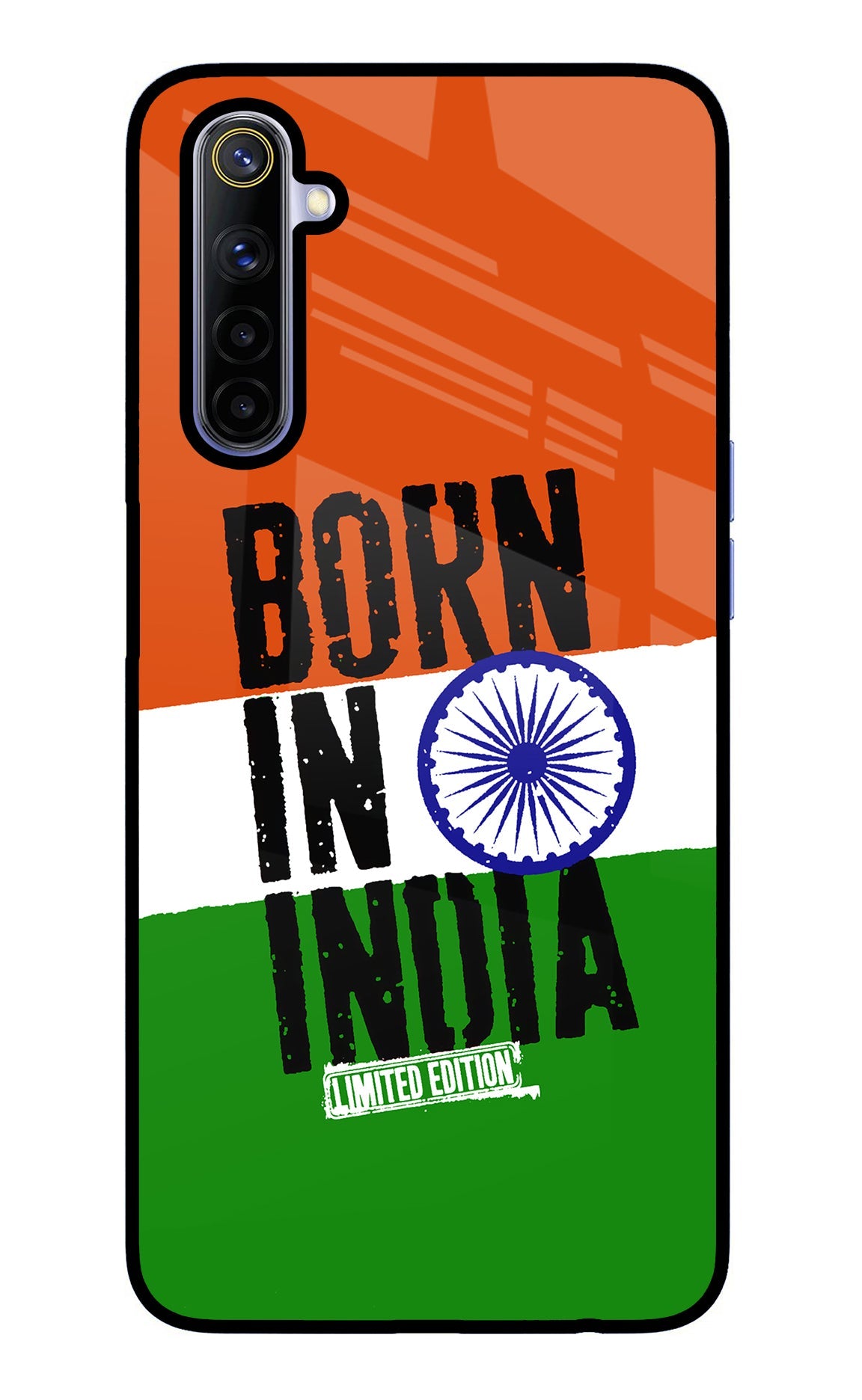 Born in India Realme 6/6i Glass Case