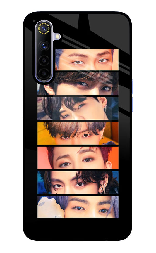BTS Eyes Realme 6/6i Glass Case