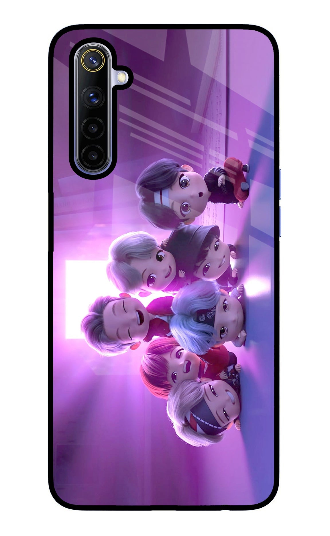 BTS Chibi Realme 6/6i Back Cover