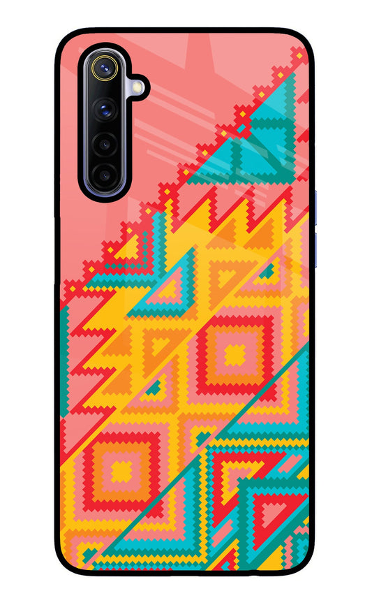 Aztec Tribal Realme 6/6i Glass Case