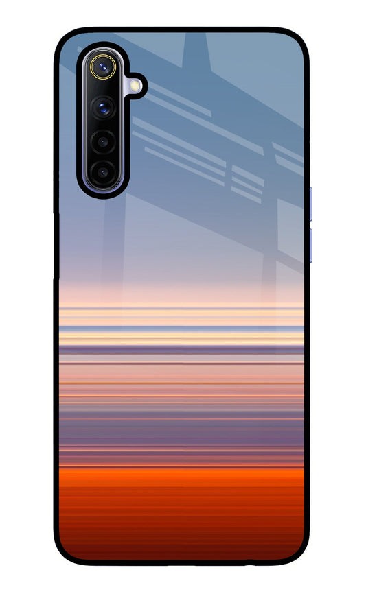 Morning Colors Realme 6/6i Glass Case