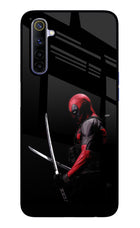 Deadpool Realme 6/6i Glass Case