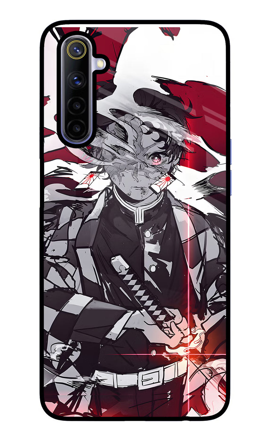 Demon Slayer Realme 6/6i Back Cover, Glass case