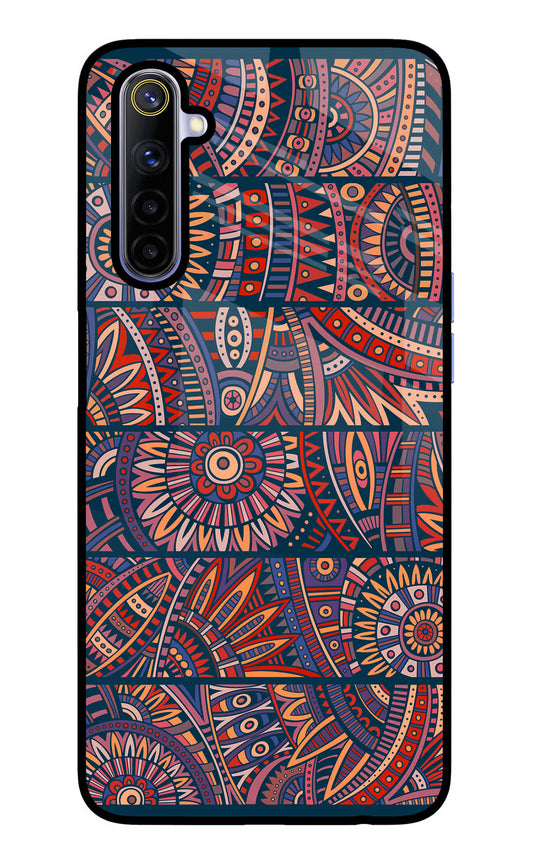 African Culture Design Realme 6/6i Glass Case