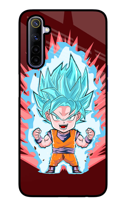 Goku Little Realme 6/6i Glass Case