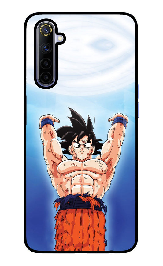 Goku Power Realme 6/6i Glass Case