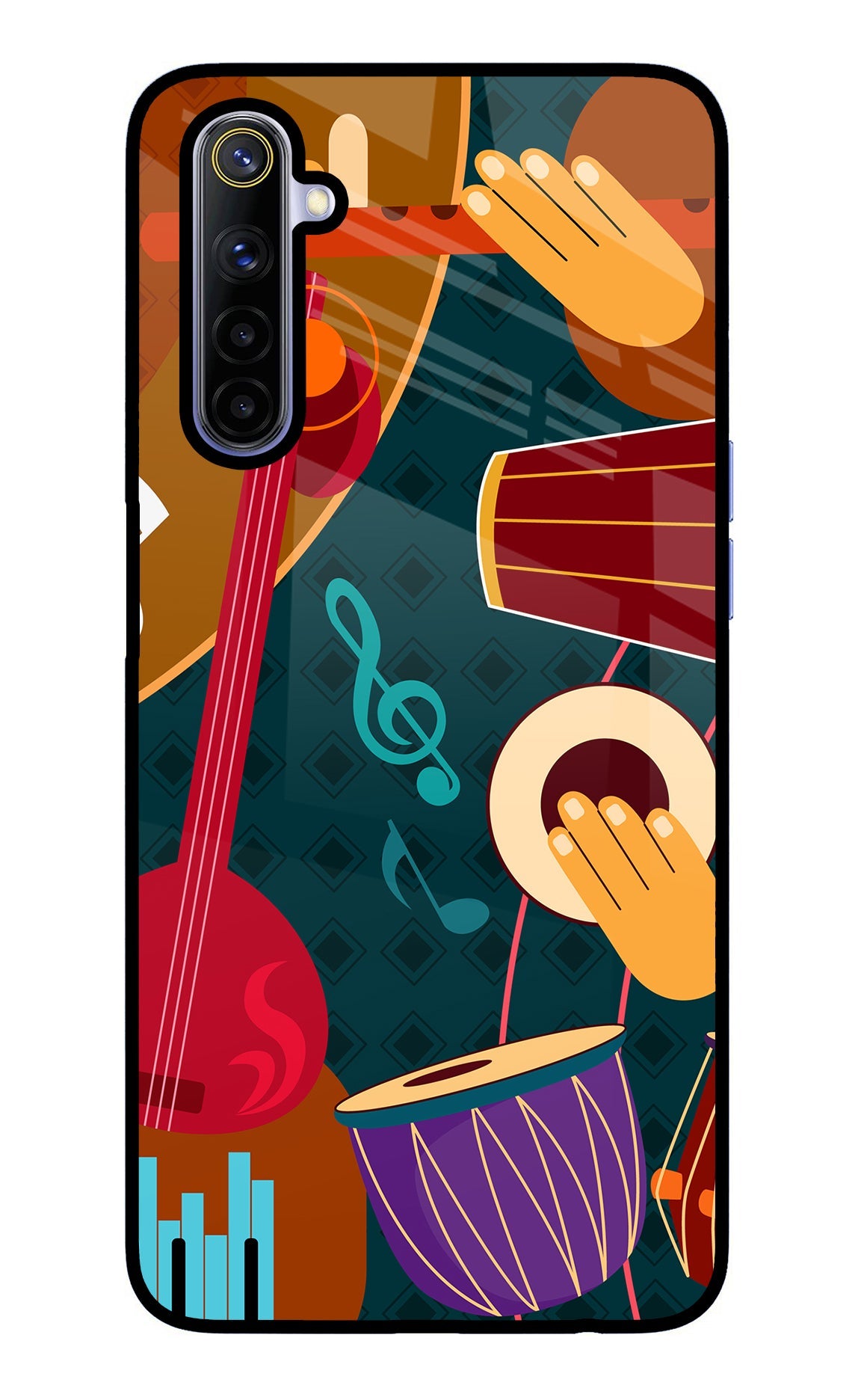 Music Instrument Realme 6/6i Back Cover