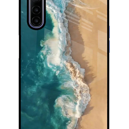 Ocean Beach Realme 6/6i Glass Case
