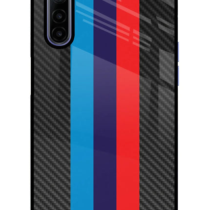 BMW Stripes Pattern Realme 6/6i Glass Case