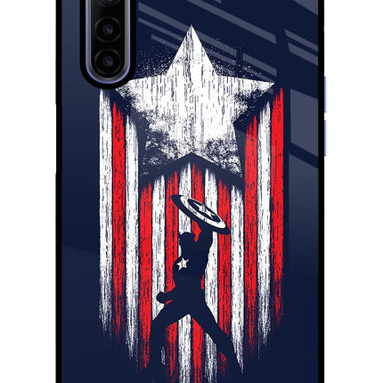 Captain America Marvel Art Realme 6/6i Glass Case Back Cover by Casekaro