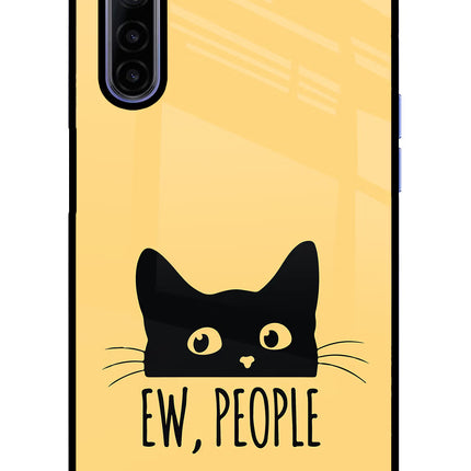Ew People Catitude Realme 6/6i Glass Case