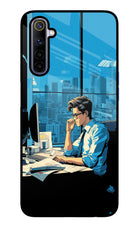 Focused Hustler (AI Generated) Realme 6/6i Glass Case
