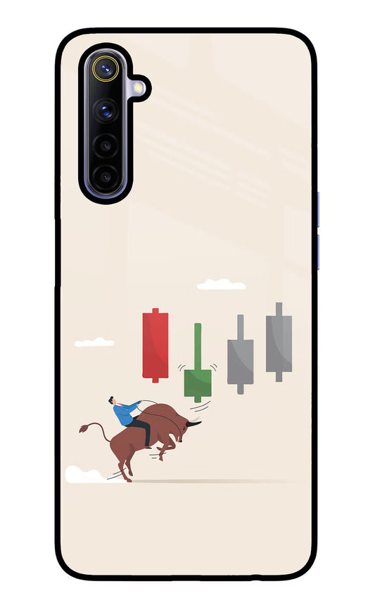 Bull Trading Momentum Realme 6/6i Glass Case