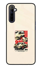 Classic Porsche 911 Realme 6/6i Glass Case