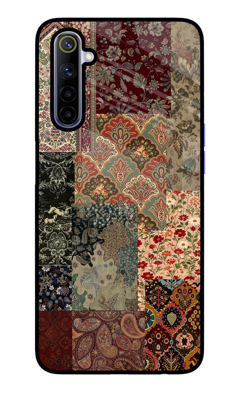 Desi Print Realme 6/6i Glass Case