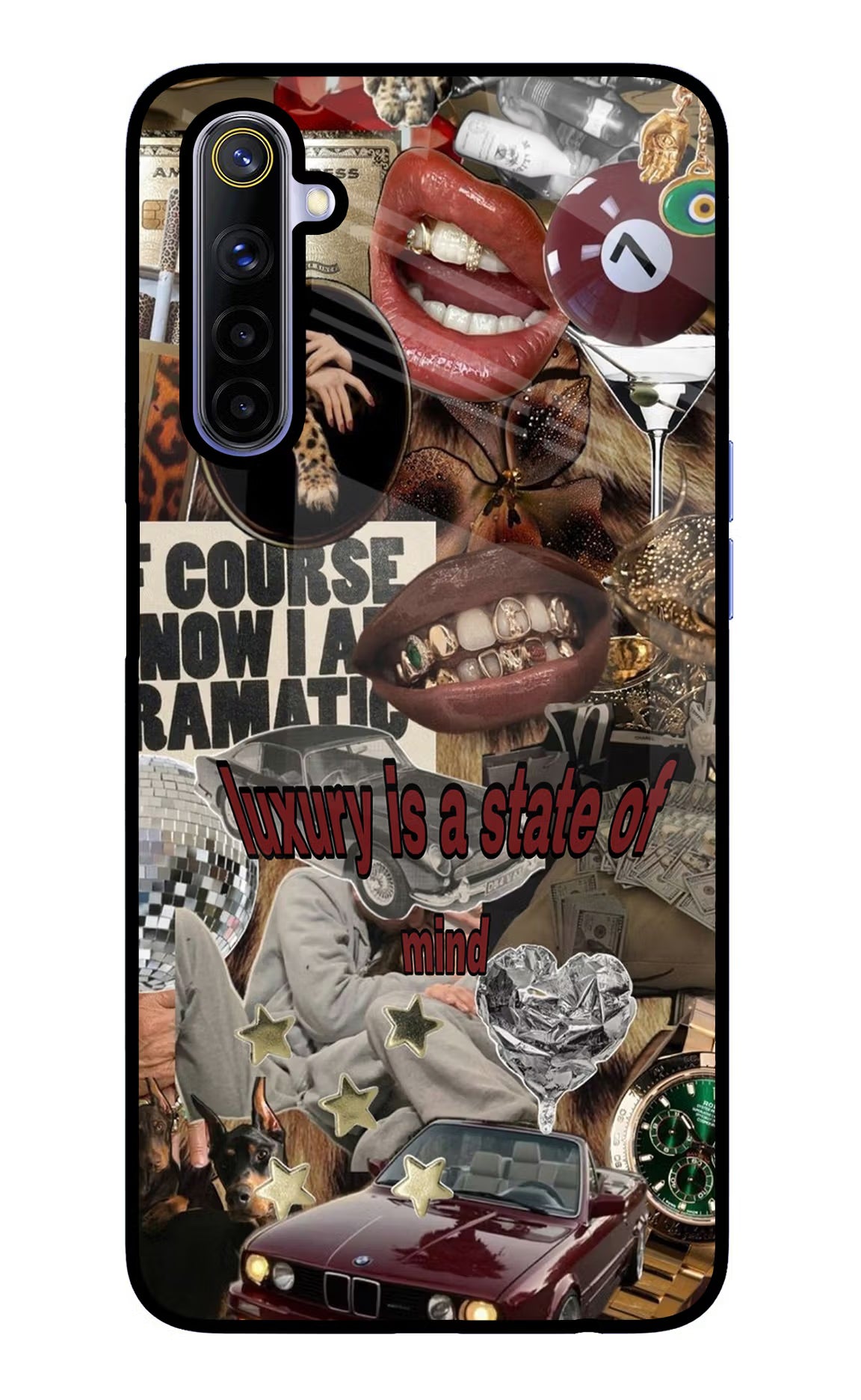 Luxury Realme 6/6i Glass Case Back Cover by Casekaro