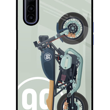 Classic Cafe Racer 99 Realme 6/6i Glass Case