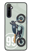 Classic Cafe Racer 99 Realme 6/6i Glass Case
